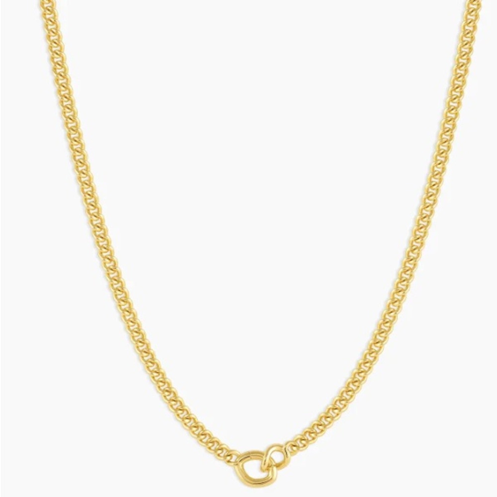 Gorjana Lou Link Mini Necklace
